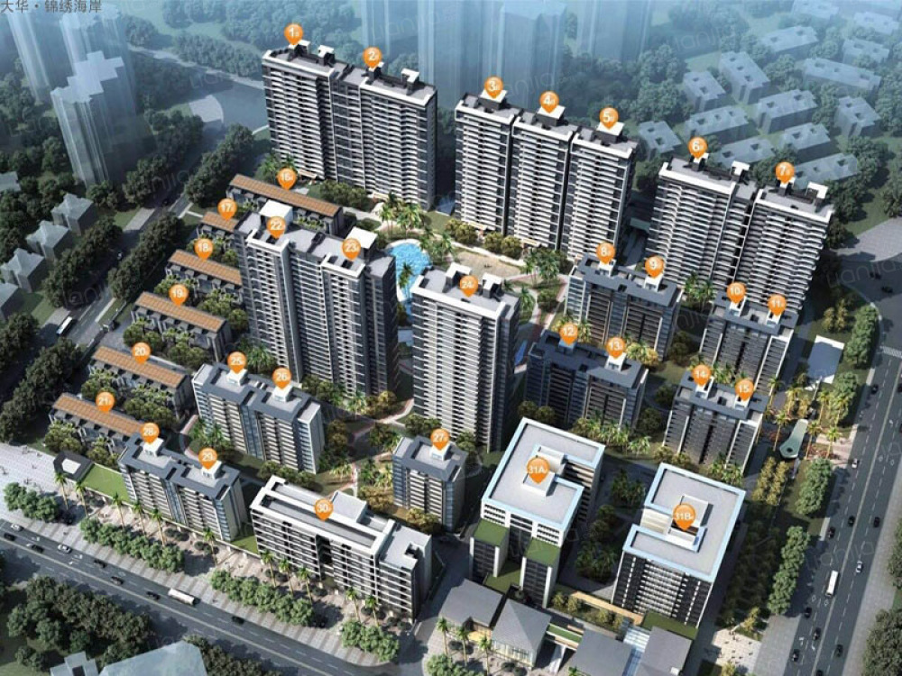 海口龙华区金贸滨海国际小区2平米售价2万元